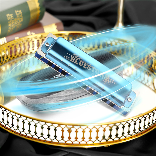 Conjurer 口琴 Bluestorm QUEEN WH1005BS 评测和展示 